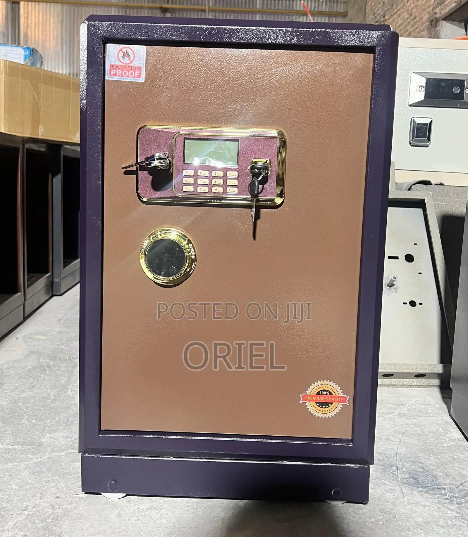 70KG Office Safe : Biometric Safe Cabinet