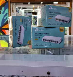 TP-Link LS1008 8-Port Fast Ethernet Desktop Switch