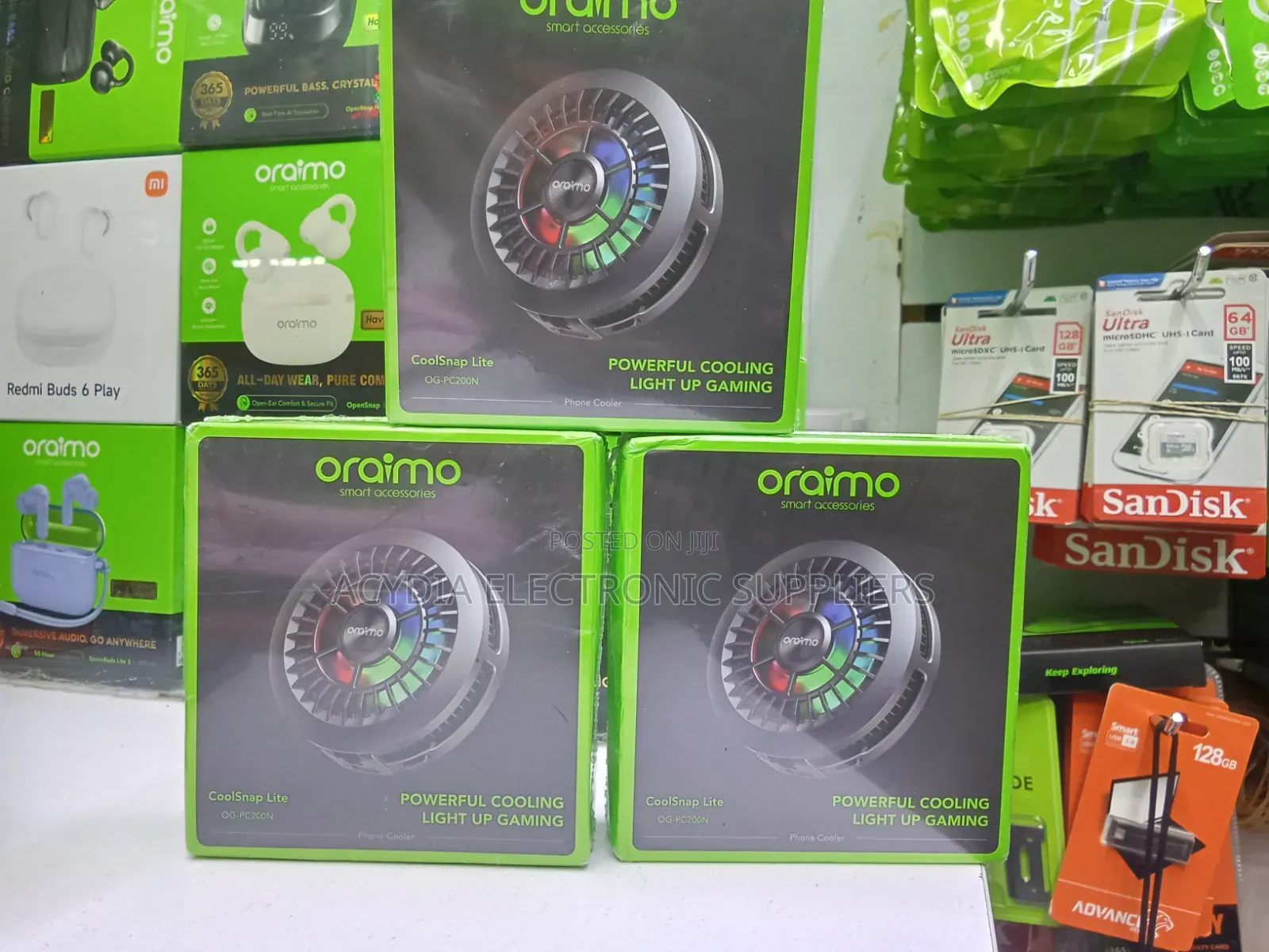 Oraimo CoolSnap Lite Minimal Magnetic Phone Cooler