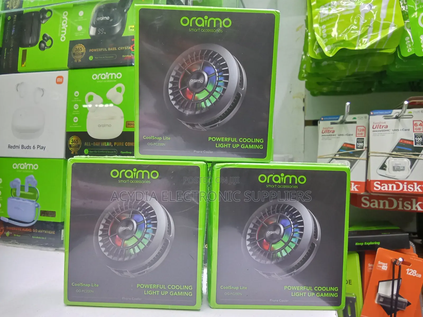 Oraimo CoolSnap Lite Minimal Magnetic Phone Cooler