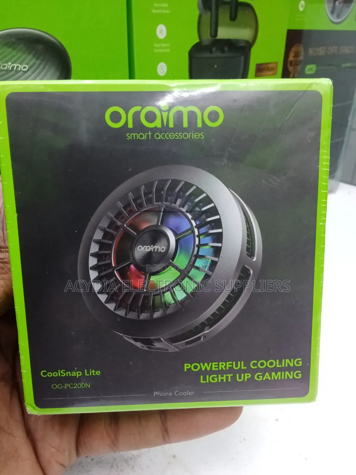 Oraimo CoolSnap Lite Minimal Magnetic Phone Cooler