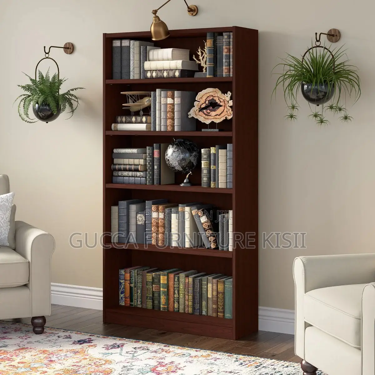 Bookshelf; Home Office Display Bookshelf