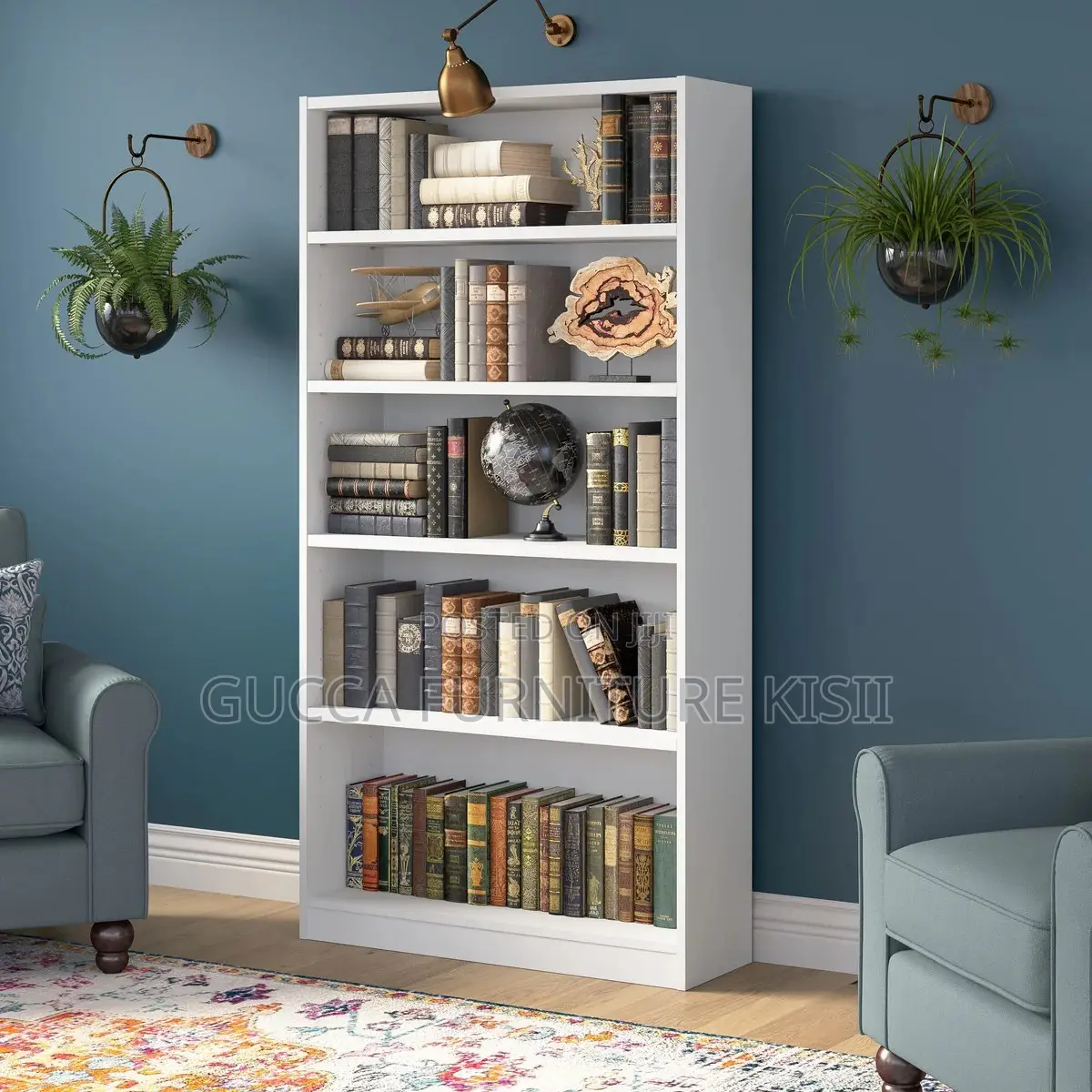 Bookshelf; Home Office Display Bookshelf