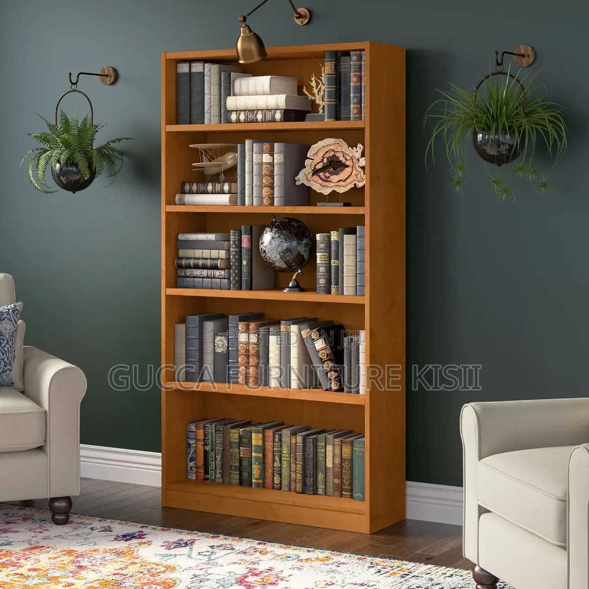 Bookshelf; Home Office Display Bookshelf