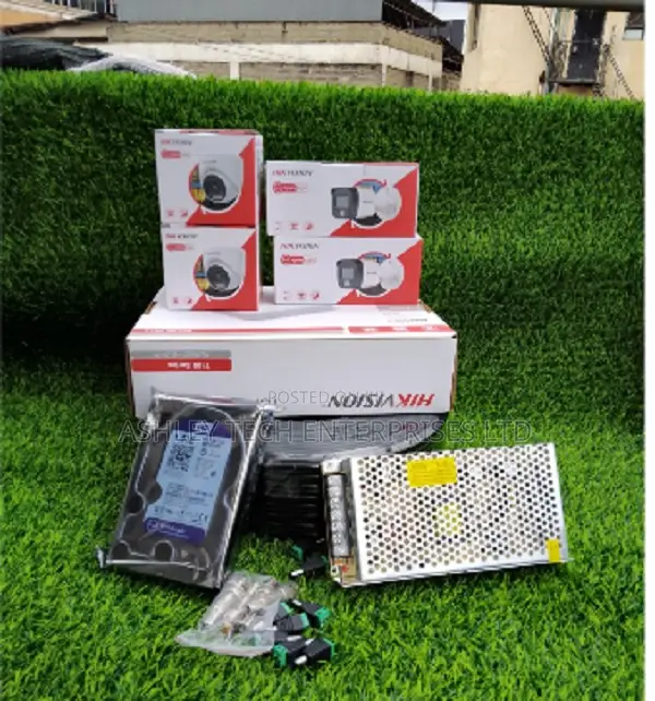 Hikvision 4 Camera 2MP HD CCTV Security System