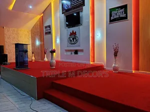 Heavy Duty 4mm Delta Red Carpet for Church Altar