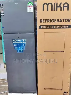 Mika 255L Double Door Fridge