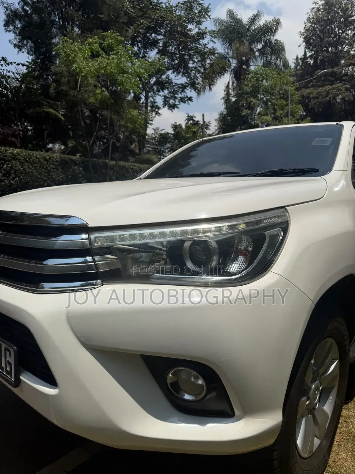Toyota Hilux 2017 White