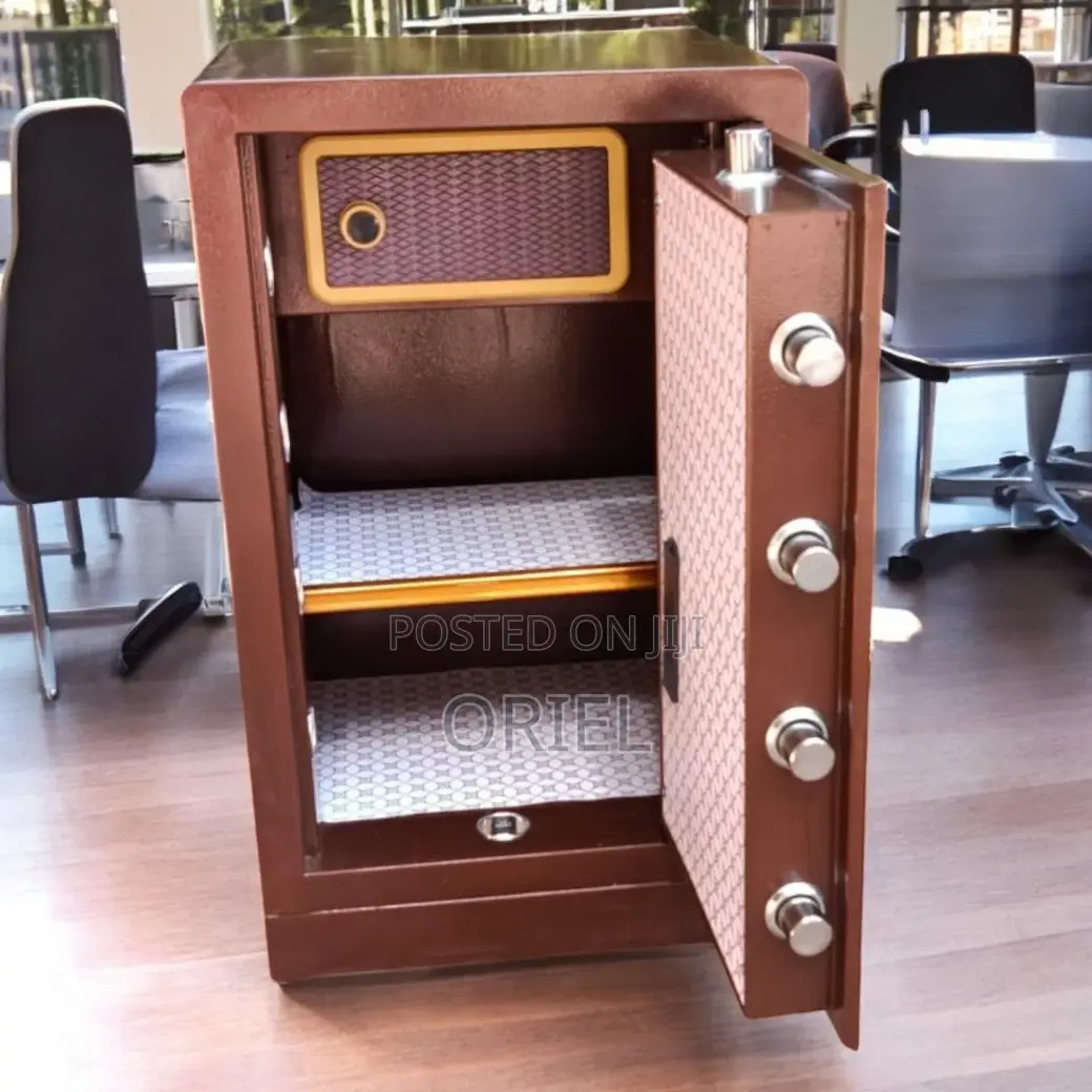 Office Safe Storage Cabinet : 80KG Biometric Safe