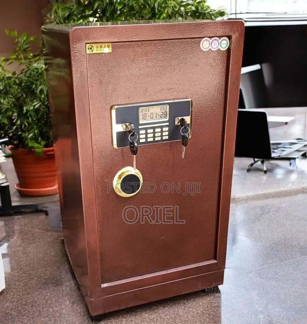 Office Safe Storage Cabinet : 80KG Biometric Safe