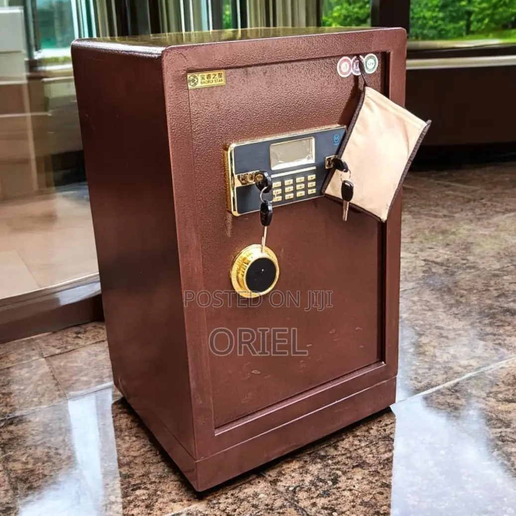 Office Safe Storage Cabinet : 80KG Biometric Safe