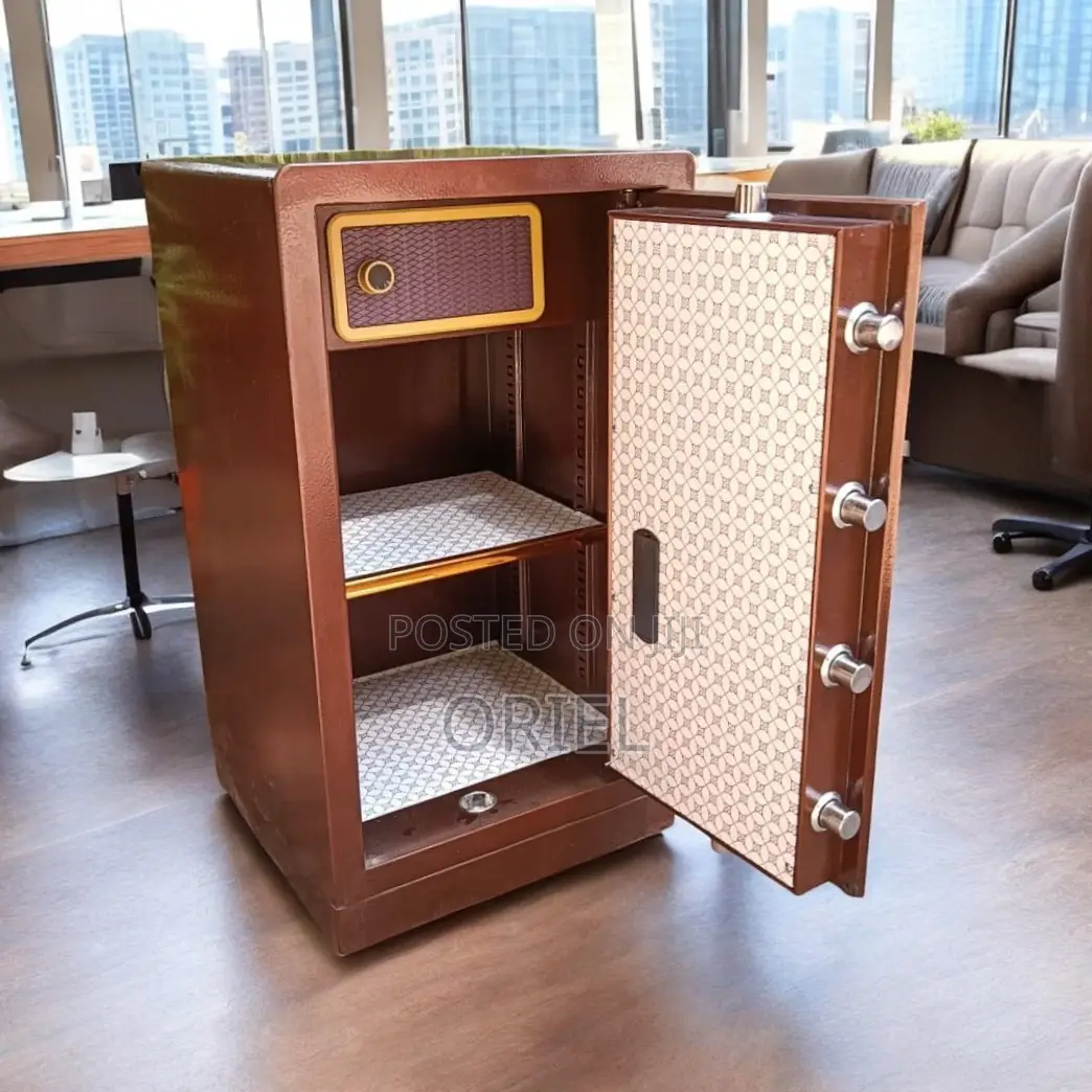 Office Safe Storage Cabinet : 80KG Biometric Safe