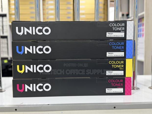 Unico Konica Minolta Bizhub Toners TN 216, TN 321, TN 324