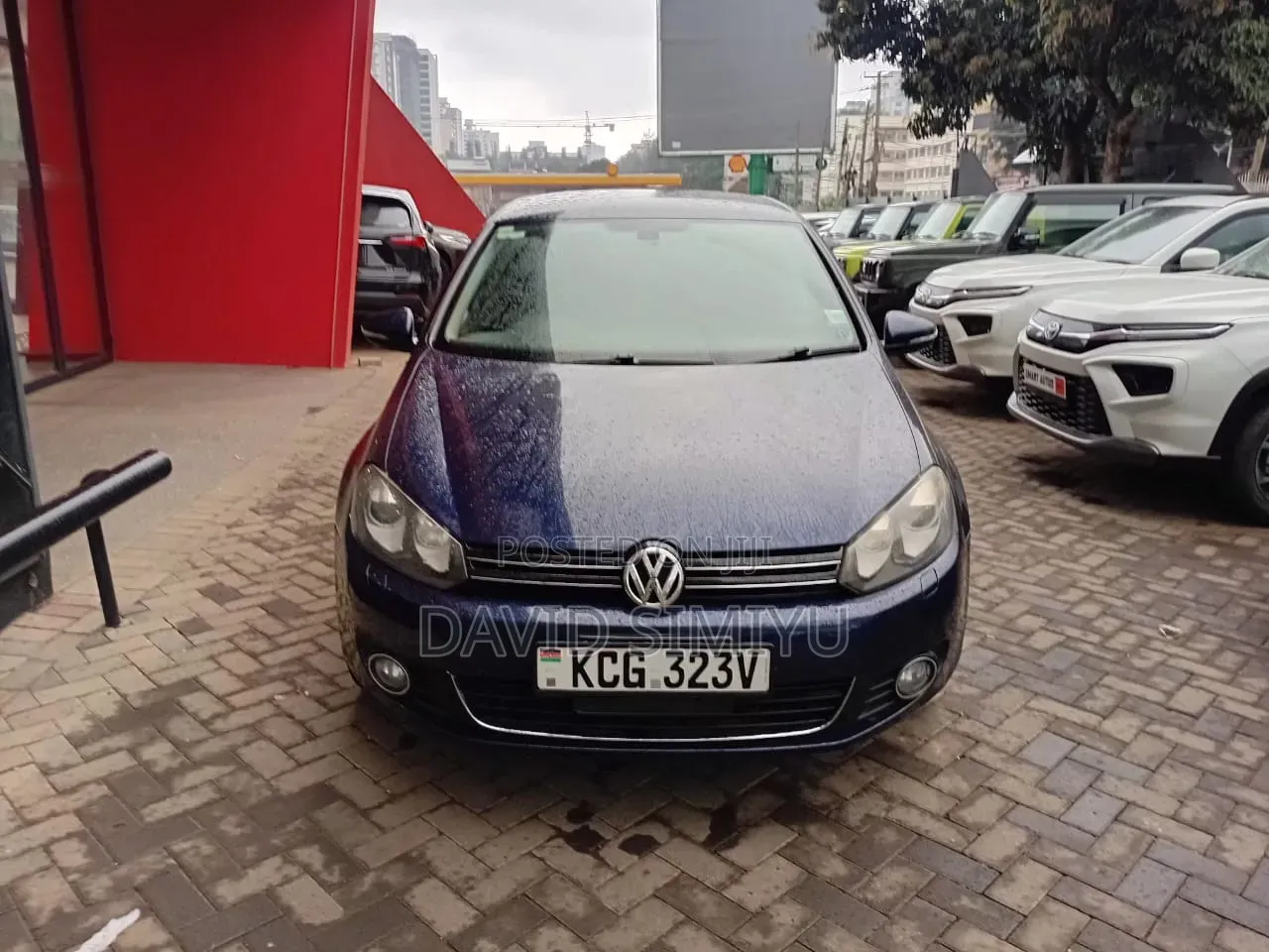 Volkswagen Golf 2011 Blue