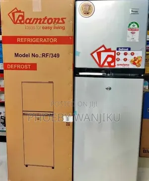 Ramtons Double Door Fridge 138L