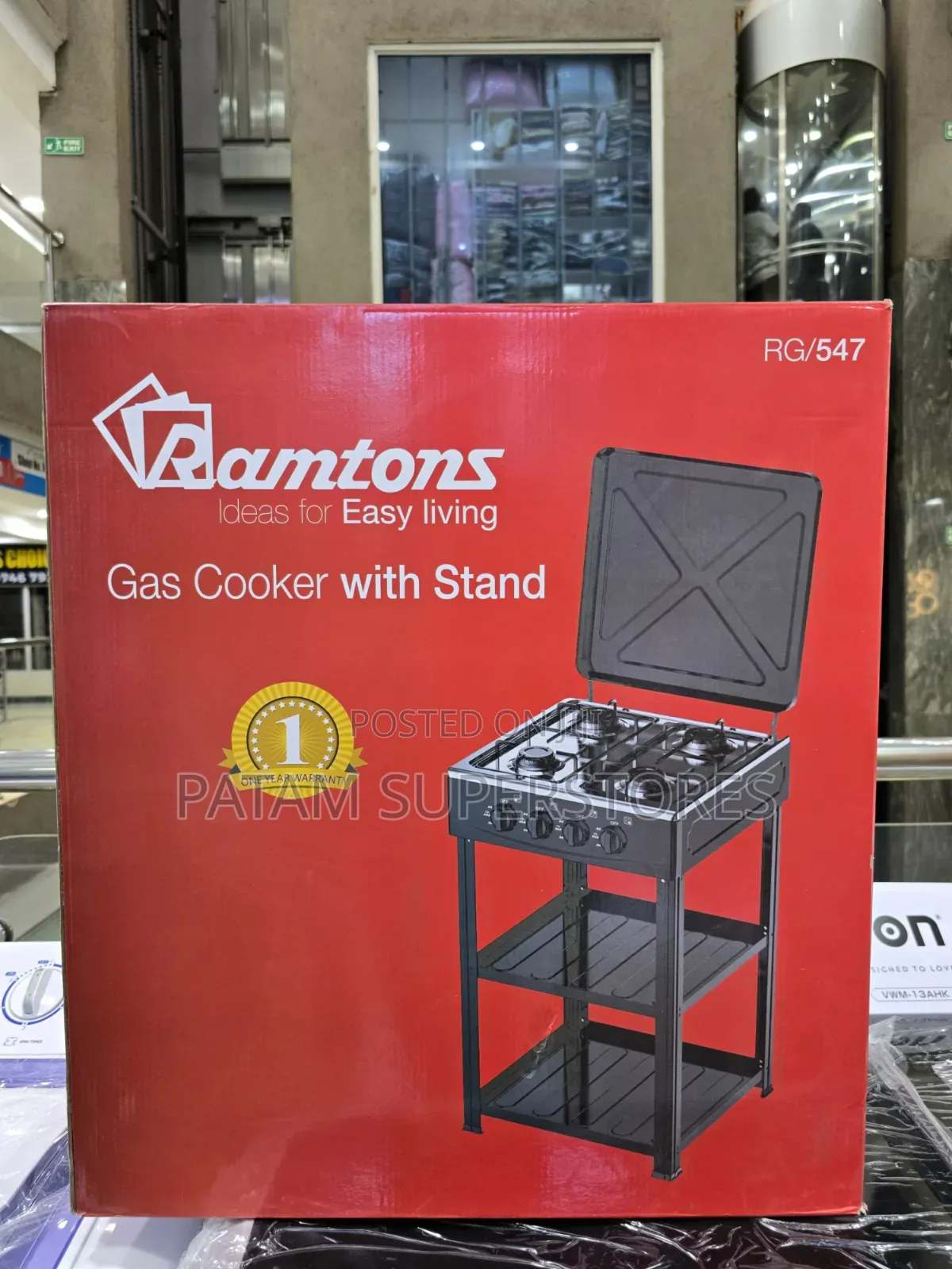 Ramtons Full Gas With Stand