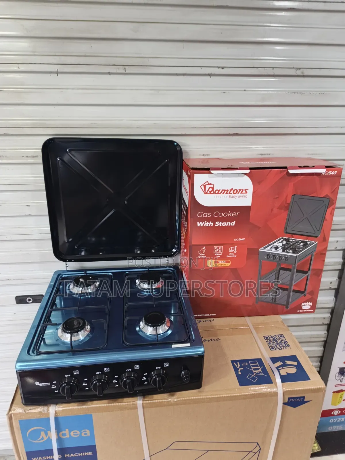 Ramtons Full Gas With Stand