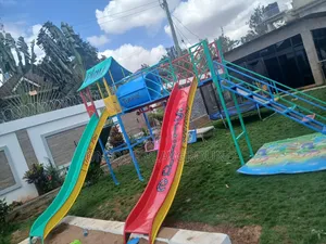 Outdoor Kid's/Children Play Sliders and Swings