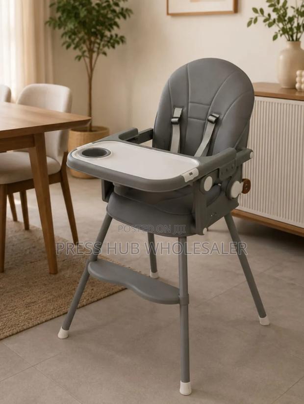 2 in 1 High Feeding Chair With Cushion