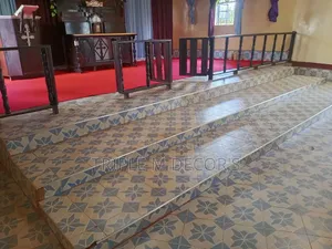 Premium Quality 4mm Delta Red Church Stage Carpet