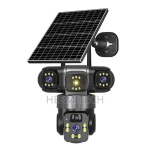 Triple Lens 4G Solar CCTV Camera for Smart Outdoor Security