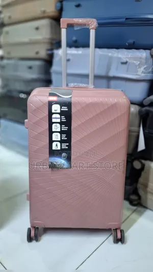 67cm Rubber Suitcase With 360° Spinning Wheels
