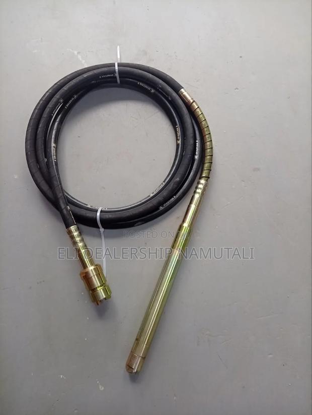 45mm Concrete Poker Vibrator Shaft – Heavy Duty