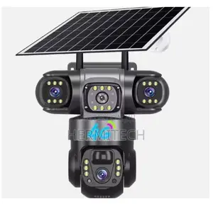 4G Triple Lens Solar Camera for Homes, Farms and Businesse