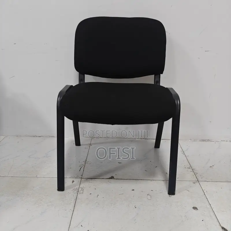 Office Chair; Stackable Fabric Visitor Office Chair