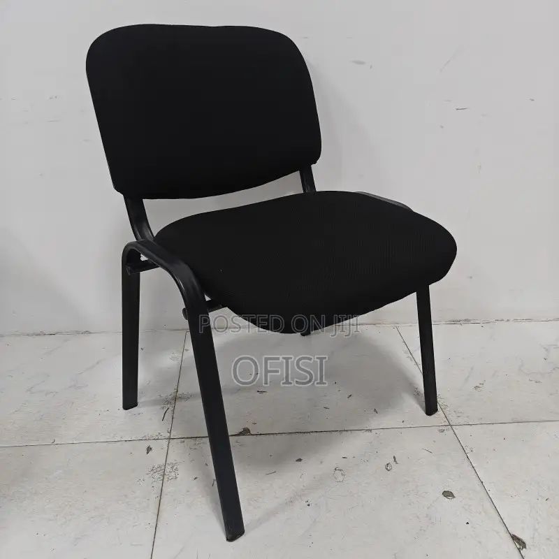 Office Chair; Stackable Fabric Visitor Office Chair