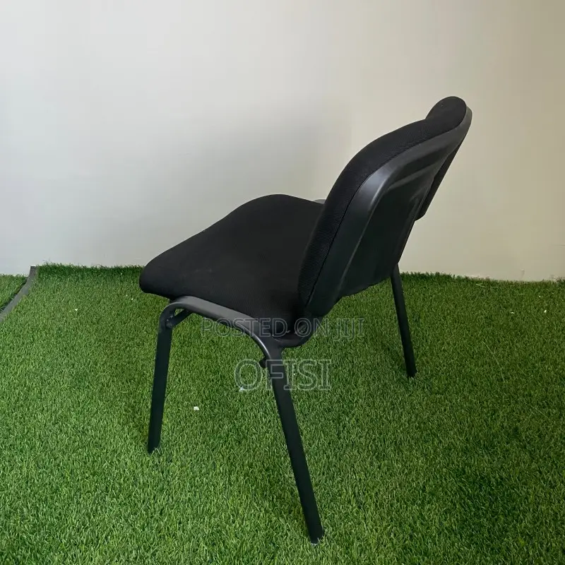 Office Chair; Stackable Fabric Visitor Office Chair