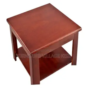 Office Table; Executive Square Mahogany Coffee Table