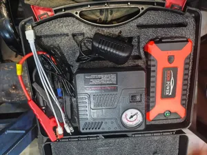 Portable Car Jump Starter Kit With Air Compressor 99800mAh