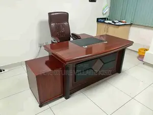 Office Desk; Mahogany Advanced Executive 120cm Desk