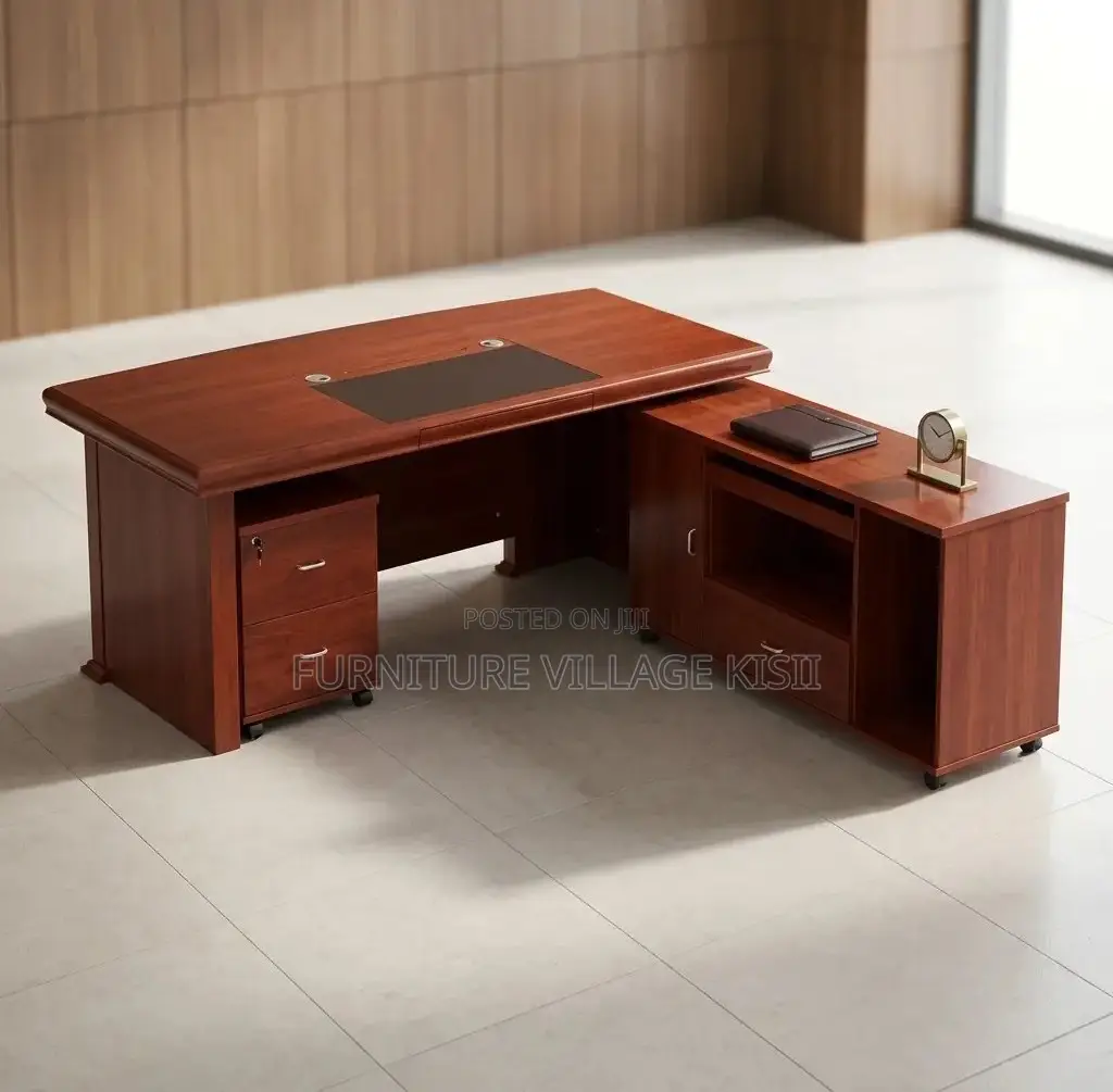 Office Desk; Mahogany Advanced Executive 120cm Desk