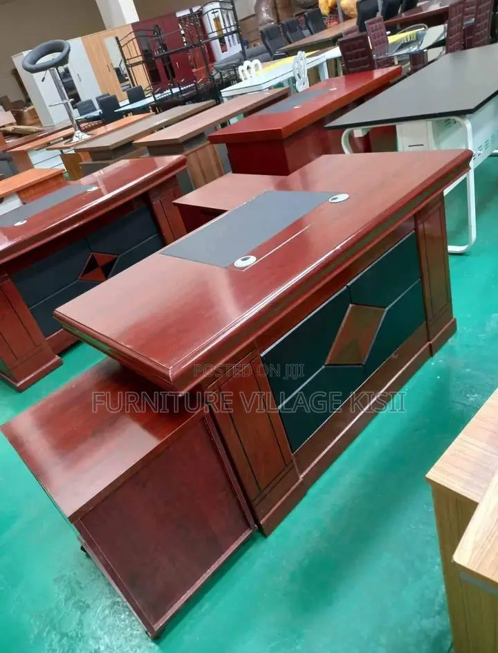 Office Desk; Mahogany Advanced Executive 120cm Desk