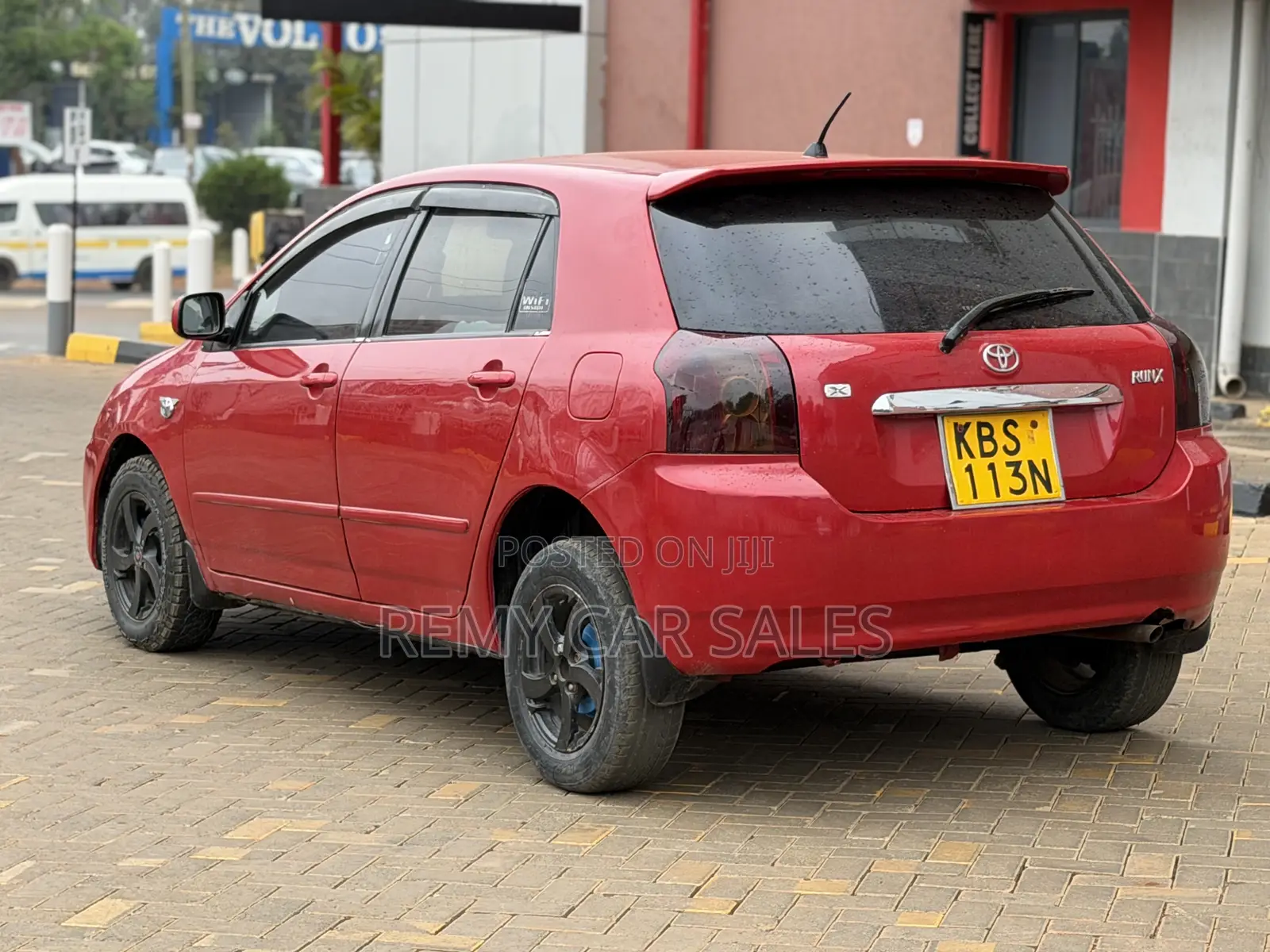 Toyota Corolla RunX 2005 Burgundy