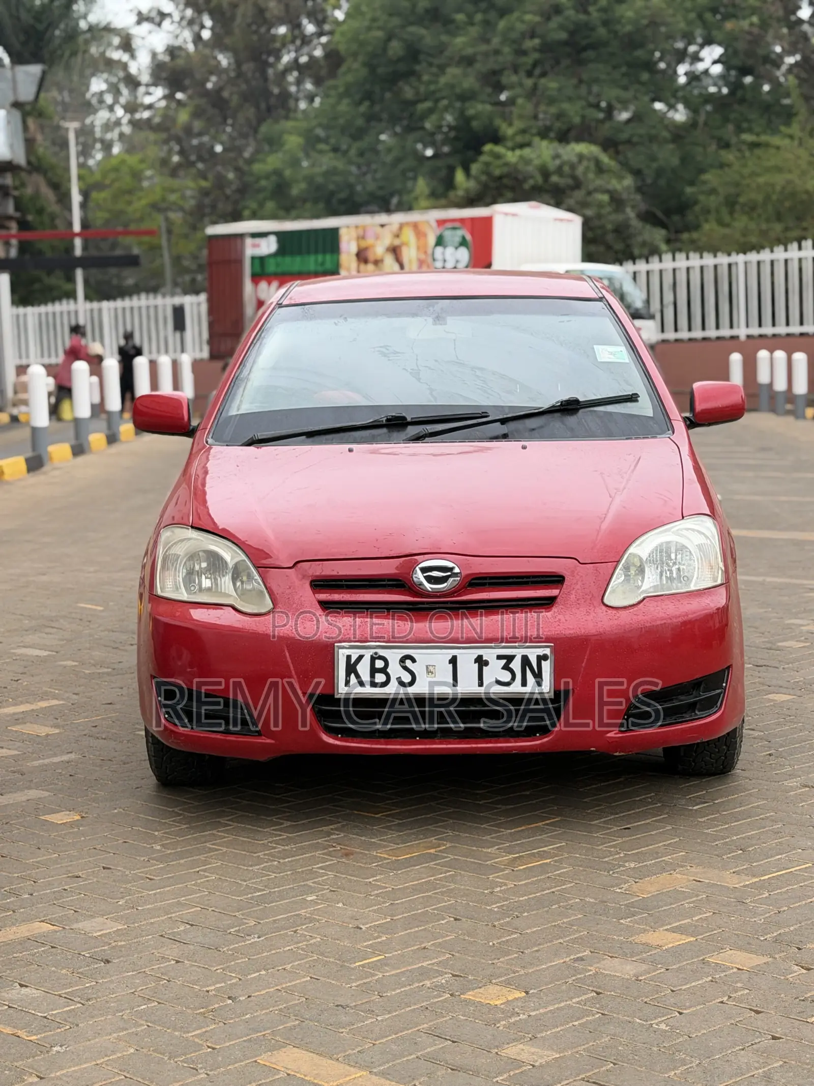 Toyota Corolla RunX 2005 Burgundy