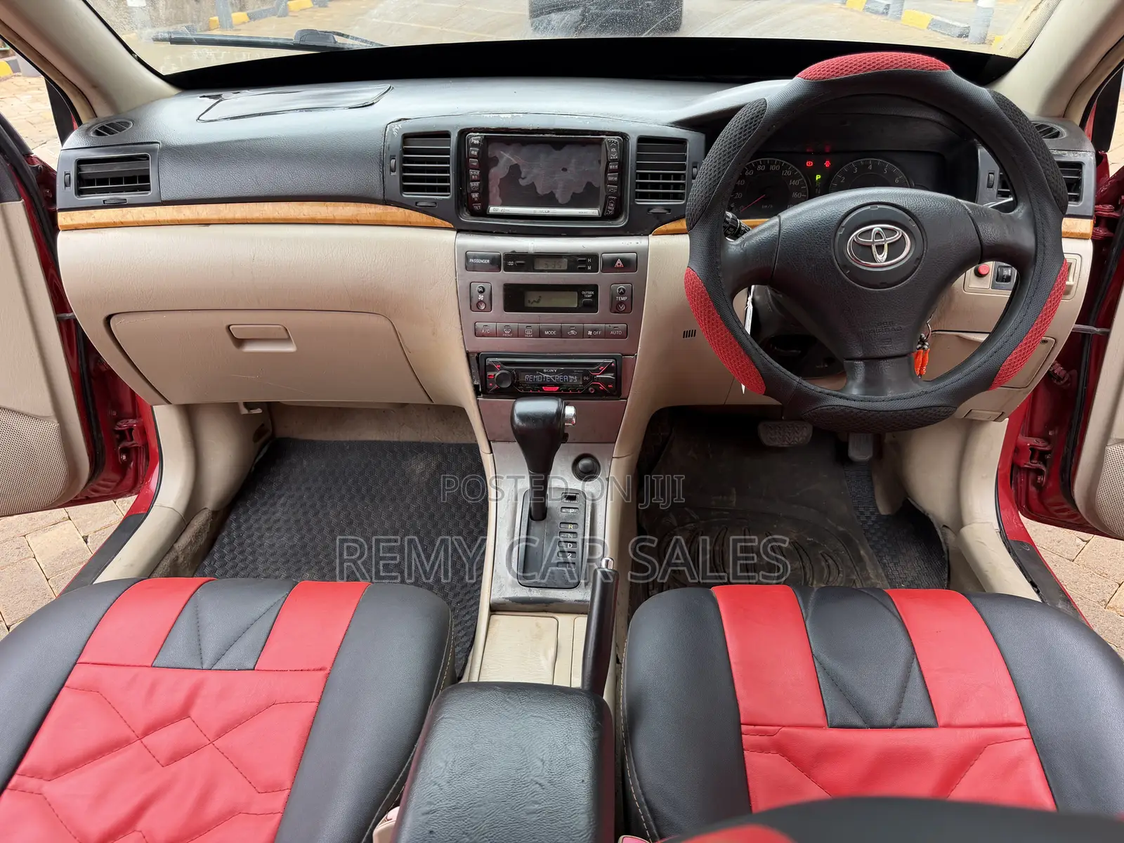 Toyota Corolla RunX 2005 Burgundy