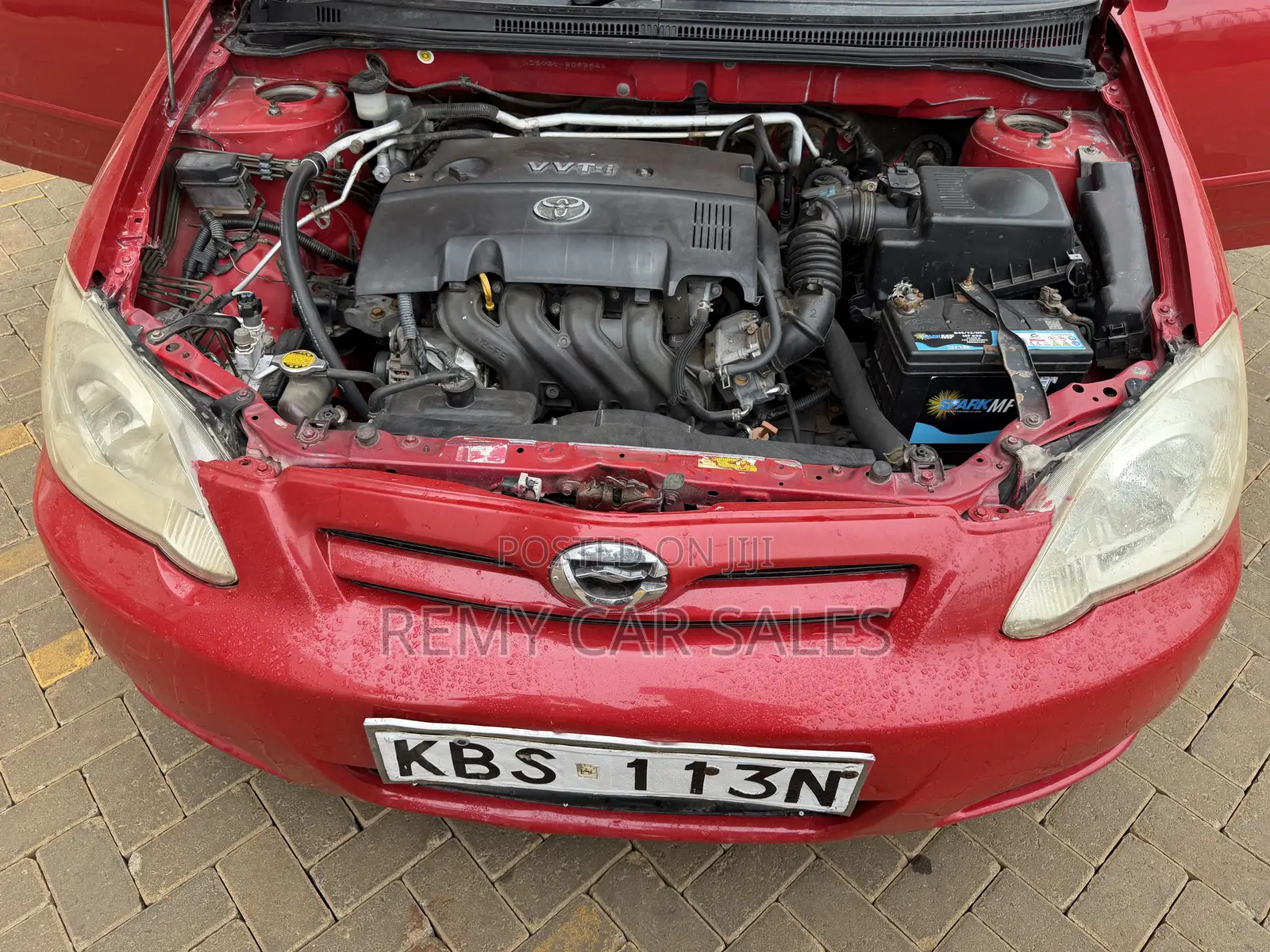 Toyota Corolla RunX 2005 Burgundy