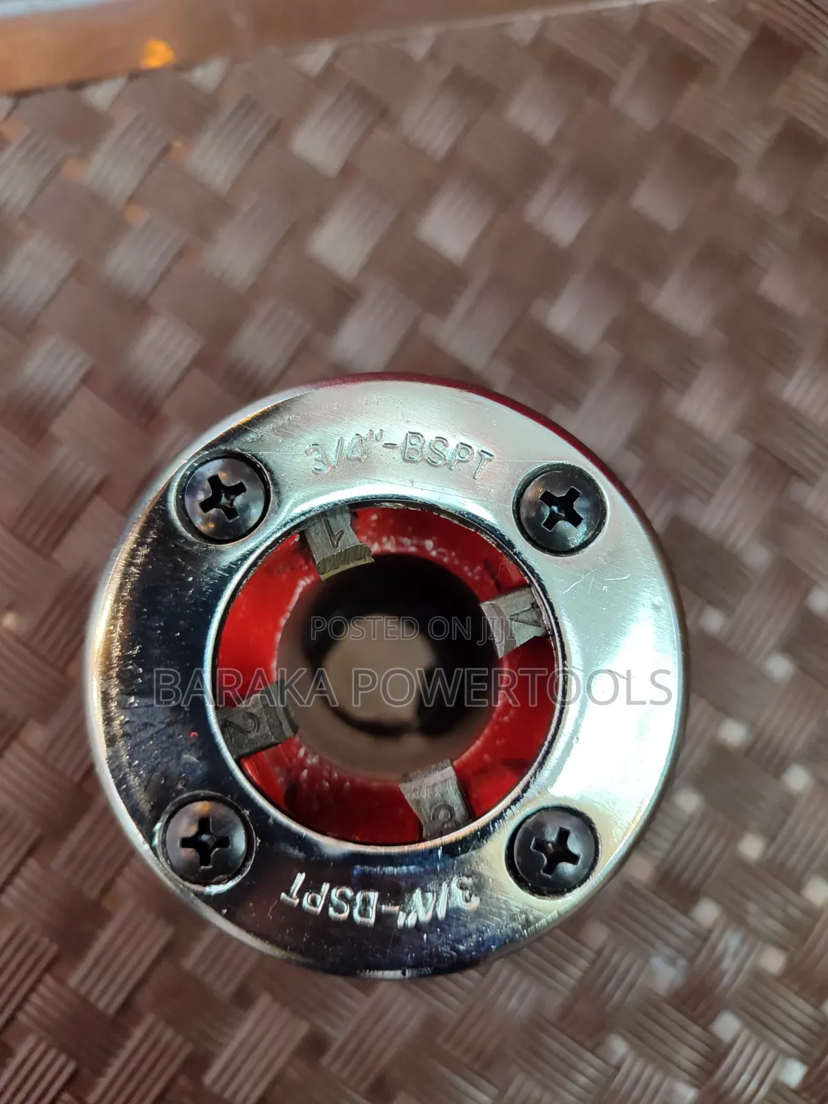 3/4-Inch BSPT Pipe Threading Die Head (Threading Head).