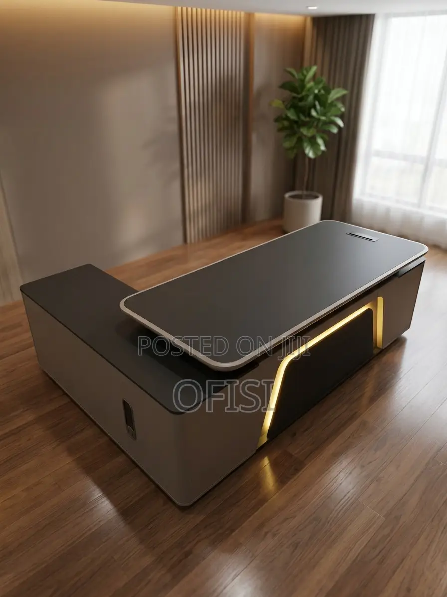Office Desk; 2400MM CEO Executive Office Desk
