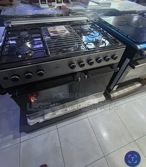 Mika 60 Cm by 90 Cm Standing Cooker With Gas Cylinder Cabinet