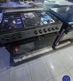 Mika 60 Cm by 90 Cm Standing Cooker With Gas Cylinder Cabinet