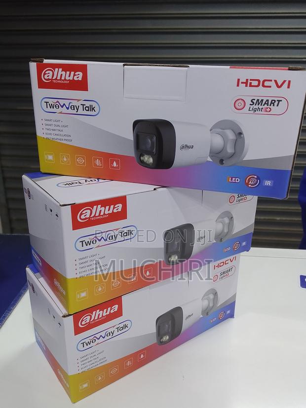 2mp Colored Dahua Two Way Talk Camera