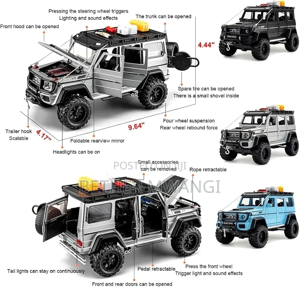 Brabus G550 Adventure Diecast Car Kenya