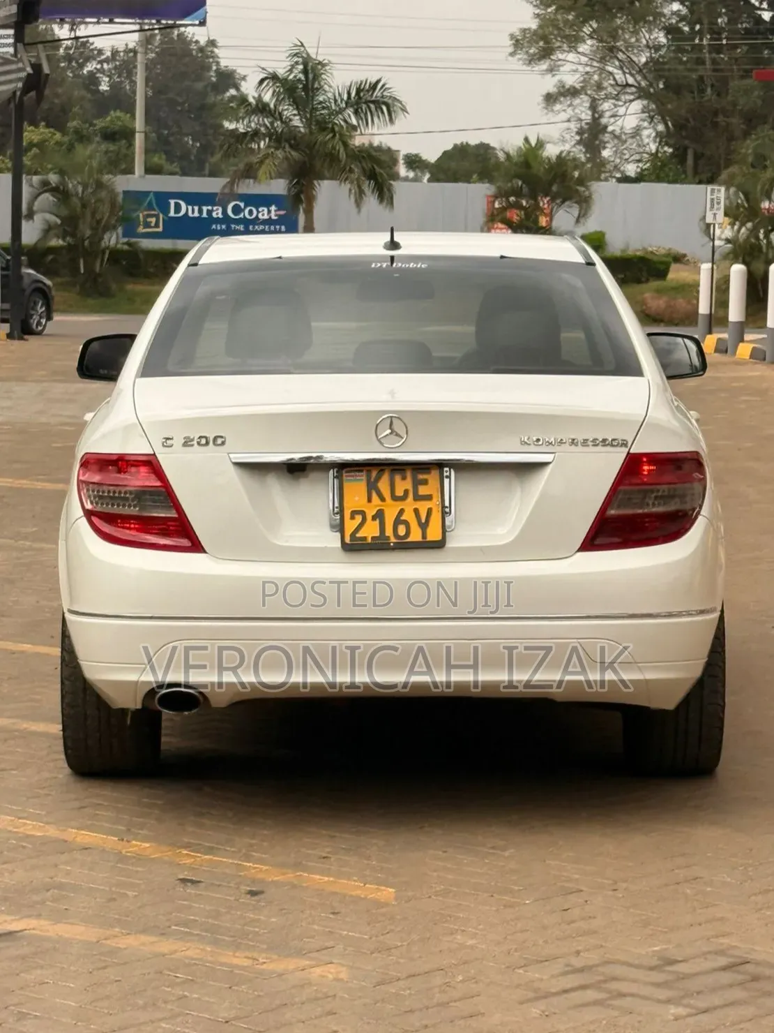 Mercedes-Benz C200 2008 White