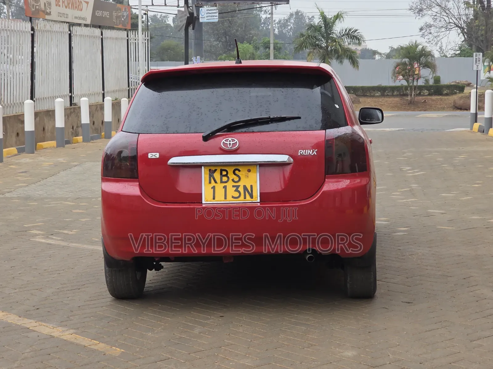 Toyota Corolla RunX 2005 Red