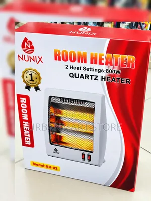 Brand New Nunix 800W Electric Room Heater With 2 Heat Levels