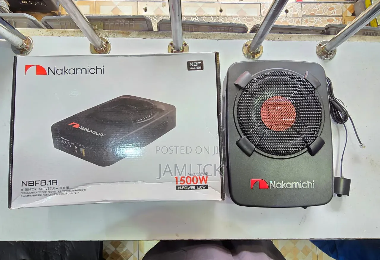 Nakamichi Underseat Subwoofer - Eg